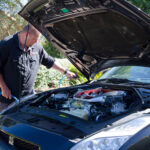 10Engine2 nissan gtr hood opened