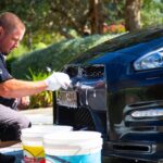 31washing10 detailing nissan gtr