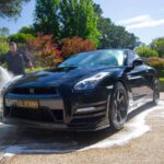 42Rinse60 car washing nissan gtr