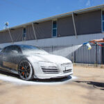 RD_7974w car washing Audi R8