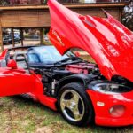 red Dodge Viper Car