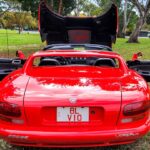 rear view Dodge Viper Car