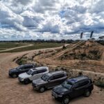suv cars lined up