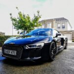 audi car parked outside